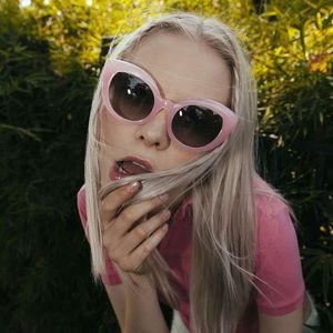 Crap Eyewear Cotton Candy Diamond Sunglasses